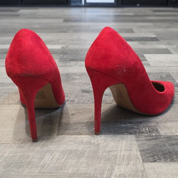 ASOS • Elegant Red Women's Stiletto Heels, Size 8 - Picture 2 of 3